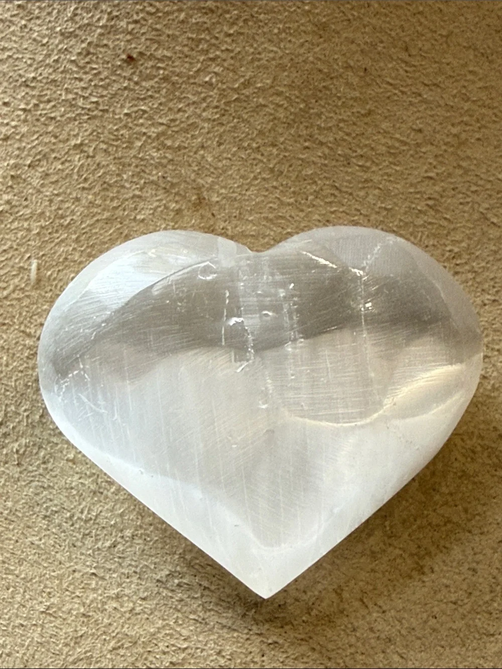 Lumurian Quartz Crystal Heart Shape!